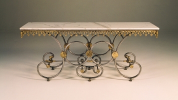 French Pastry Serving Table Base