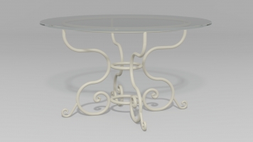 Baroque Dining Table Base