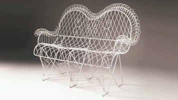 French Wire Settee